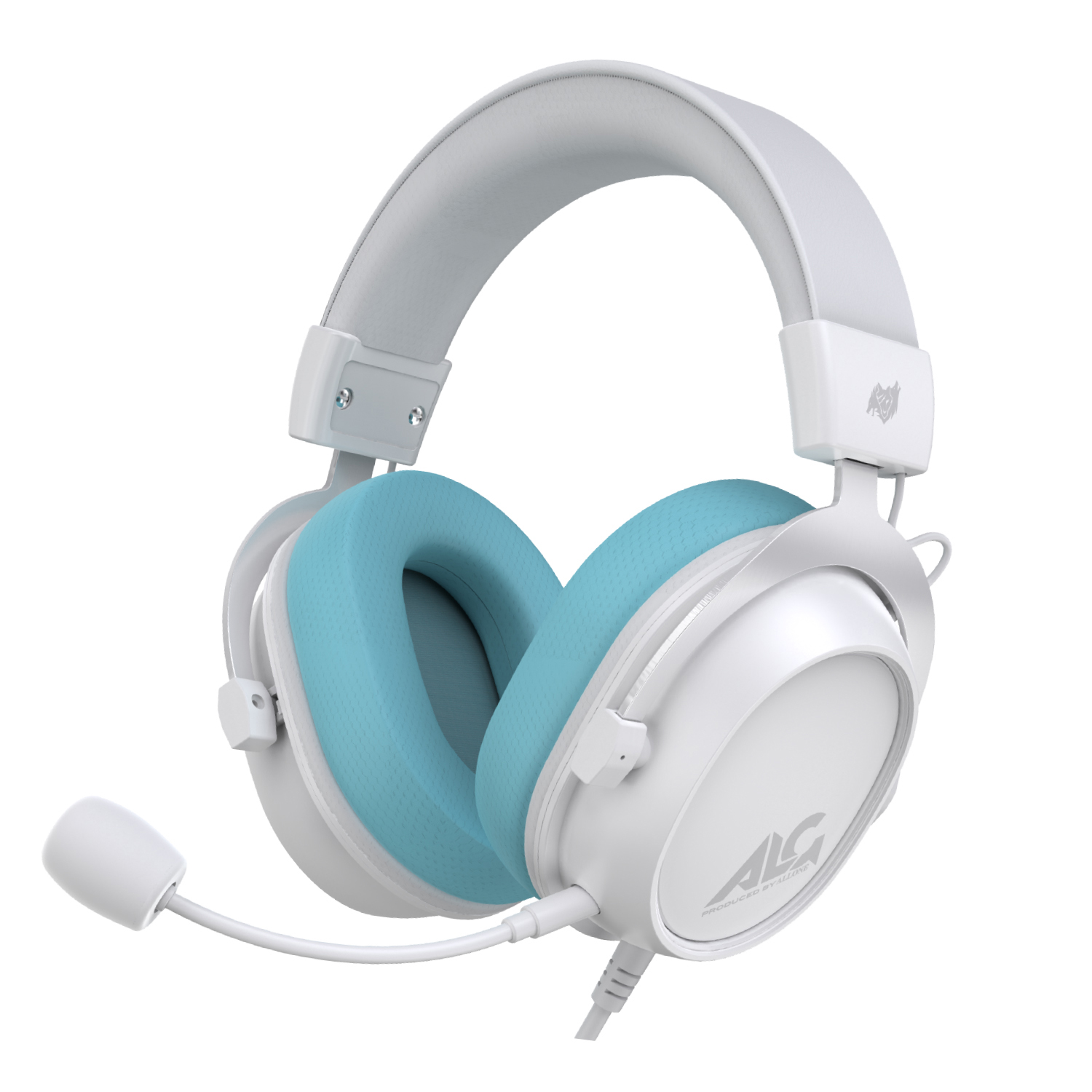 有線ゲーミングステレオヘッドセット ホワイト