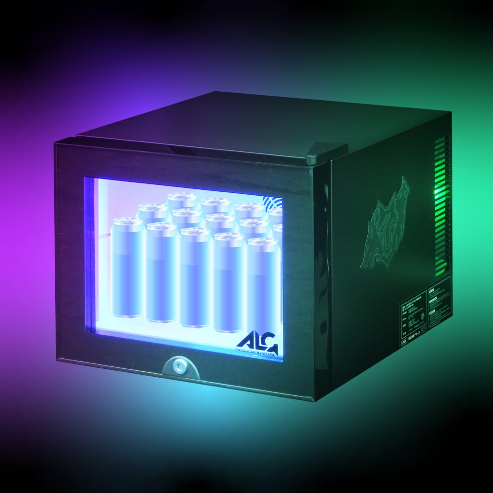 LED内蔵ミニゲーミング冷蔵庫 20L | 株式会社アローン