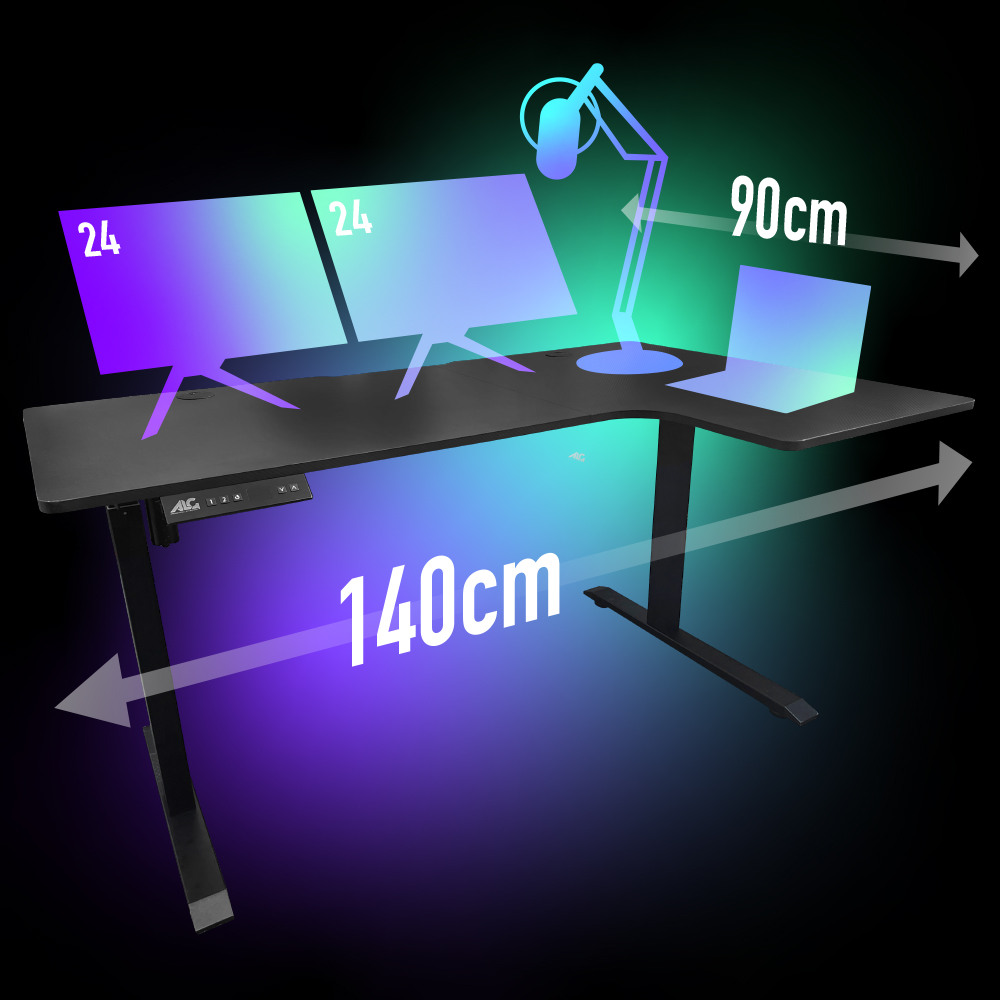 ALGL字型140cmゲーミングデスク特徴3